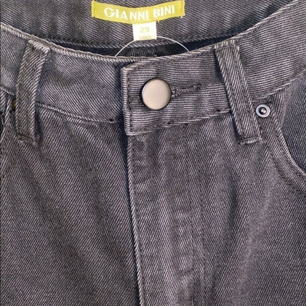 🆕Gianni Bini black ripped jeans 🌟Host Pick - Picture 6 of 9
